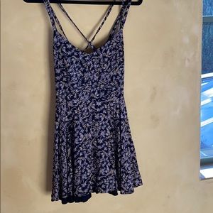 Kimchi Blue/Urban Outfitters Black Floral Dress